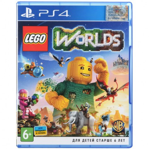 Купить Игра LEGO Worlds для Sony PS 4 (русская версия)