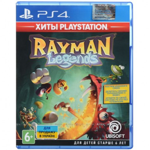 Купить Игра Rayman Legends для Sony PS 4 (русская версия)