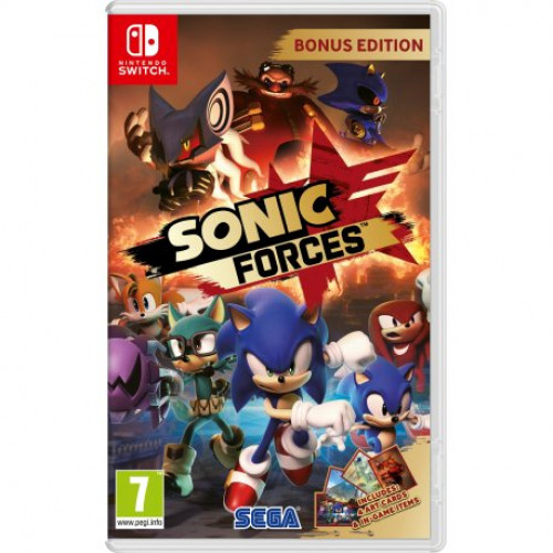 Купить Игра Sonic Forces Bonus Edition для Nintendo Switch (русские субтитры)