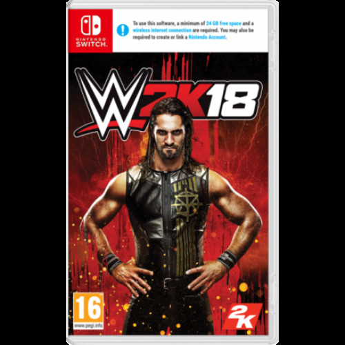 Купить Игра WWE 2K18 для Nintendo Switch (английская версия)