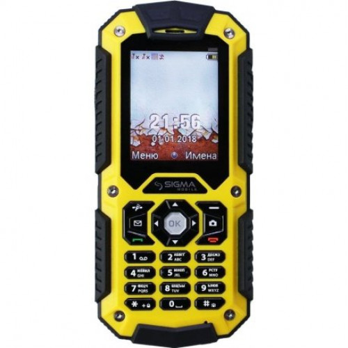 Купить Sigma mobile X-Treme PQ67 Yellow-Black