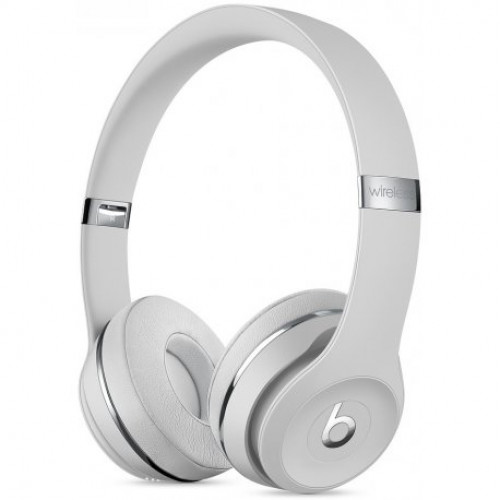 Купить Beats Solo3 Wireless On-Ear Satin Silver (MUH52)