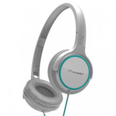 Pioneer SE-MJ512 Headphones (SE-MJ512-GW) White-Green