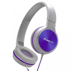 Pioneer SE-MJ522 Headphones (SE-MJ522-V) White-Purple