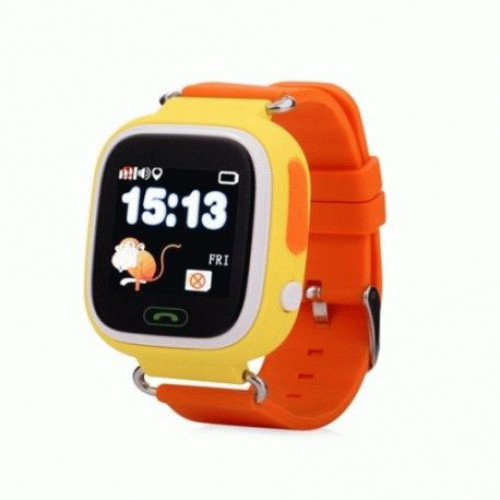 Купить Детские телефон-часы с GPS iQwatch Touch (Yellow)