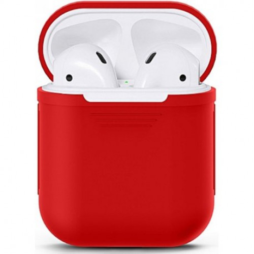 Купить Чехол Ultra Slim Silicone Case для Apple AirPods Red