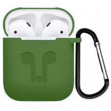 Чехол Silicone Case для Apple AirPods Dark Green