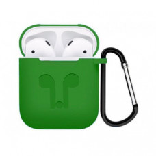 Чехол Silicone Case для Apple AirPods Green