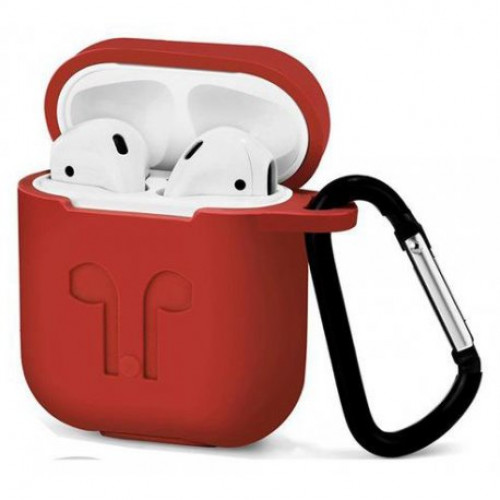 Купить Чехол Silicone Case для Apple AirPods Red