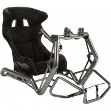 Игровое гоночное кресло Playseat Sensation Pro с креплением для руля и педалей и стойкой для ТВ Metallic (RSP.00102)