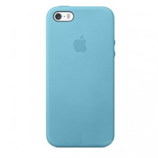 Накладка Silicone Case для iPhone SE Blue