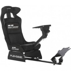 Игровое гоночное кресло Playseat Gran Turismo с креплением для руля и педалей Black (REG.00060)