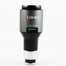 Автомобильная USB зарядка LDNIO CM20 с Bluetooth гарнитурой