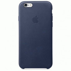 Чехол Apple iPhone 6s Leather Case Midnight Blue (MKXU2)