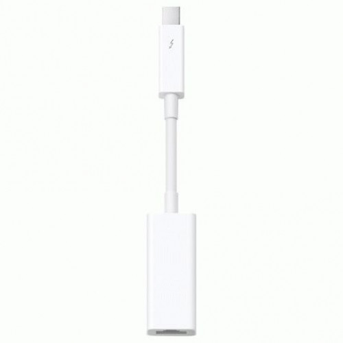 Купить Адаптер Apple Thunderbolt to Gigabit Ethernet Adapter (MD463)