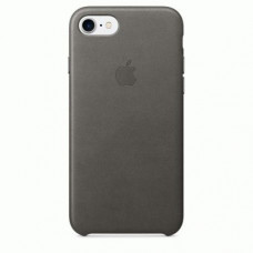 Чехол Apple iPhone 7 Leather Case Storm Gray (MMY12)