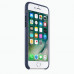 Купить Чехол Apple iPhone 7 Leather Case Midnight Blue (MMY32)
