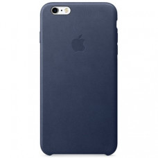 Чехол Apple iPhone 6s Plus Leather Case Midnight Blue (MKXD2)