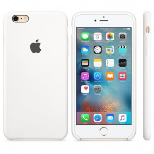 Купить Чехол Apple iPhone 6s Plus Silicone Case White (MKXK2)
