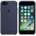 Купить Чехол Apple iPhone 7 Silicone Case Midnight Blue (MMWK2)