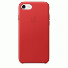 Чехол Apple iPhone 7 Leather Case (Product) Red (MMY62)