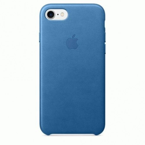Купить Чехол Apple iPhone 7 Leather Case Sea Blue (MMY42)