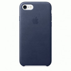 Чехол Apple iPhone 7 Leather Case Midnight Blue (MMY32)