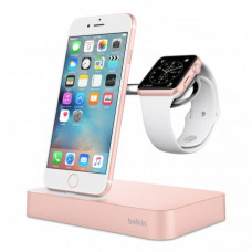 Док-станция Belkin Belkin Charge Dock Apple Watch + iPhone Rose Gold (F8J183vfC00)