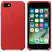 Купить Чехол Apple iPhone 7 Leather Case (Product) Red (MMY62)