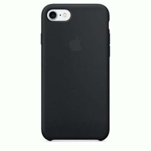 Купить Чехол Apple iPhone 7 Silicone Case Black (MMW82)