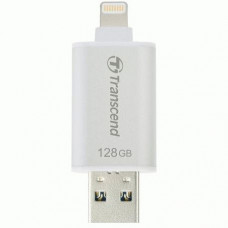 Накопитель Transcend JetDrive Go 300 USB / Lightning 128GB Silver (TS128GJDG300S)