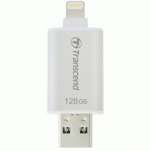 Купить Накопитель Transcend JetDrive Go 300 USB / Lightning 128GB Silver (TS128GJDG300S)