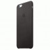 Купить Чехол Apple iPhone 6s Plus Leather Case Black (MKXF2)