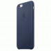 Купить Чехол Apple iPhone 6s Leather Case Midnight Blue (MKXU2)