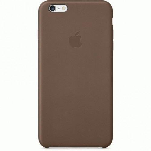 Купить Чехол Apple iPhone 6 Plus Leather Case Olive Brown (MGQR2)