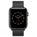 Купить Apple Watch Series 3 38mm (GPS+LTE) Space Black Stainless Steel Case with Space Black Milanese Loop (MR1H2)