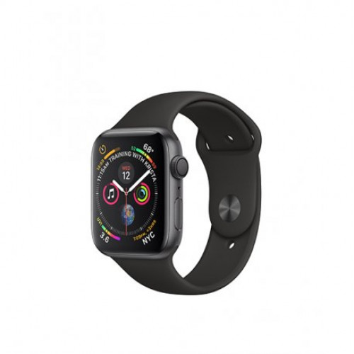 Купить Apple Watch Series 4 40mm (GPS) Space Gray Aluminum Case with Black Sport Band (MU662)