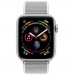 Купить Apple Watch Series 4 44mm (GPS) Silver Aluminum Case with Seashell Sport Loop (MU6C2)