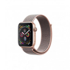 Apple Watch Series 4 40mm (GPS) Gold Aluminum Case with Pink Sand Sport Loop (MU692)