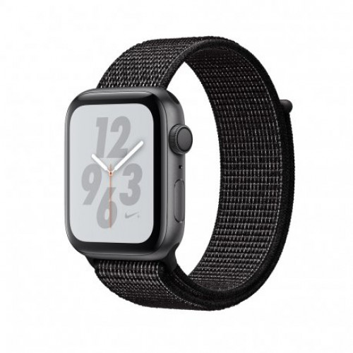 Купить Apple Watch Series 4 Nike+ 40mm (GPS) Space Gray Aluminum Case with Black Nike Sport Loop (MU7G2)