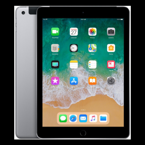 Купить Apple iPad 2018 9.7 128GB Wi-Fi + 4G Space Gray (MR7C2)