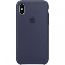 Чехол Apple iPhone X Silicone Case Midnight Blue (MQT32)