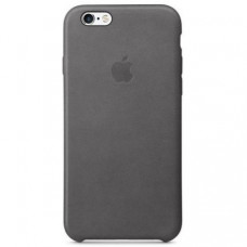 Чехол Apple iPhone 6s Leather Case Storm Gray (MM4D2)
