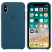 Купить Чехол Apple iPhone X Silicone Case Cosmos Blue (MR6G2)