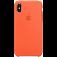 Чехол Apple iPhone X Silicone Case Spicy Orange (MR6F2)
