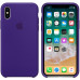 Купить Чехол Apple iPhone X Silicone Case Ultra Violet (MQT72)