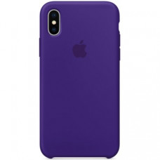 Чехол Apple iPhone X Silicone Case Ultra Violet (MQT72)
