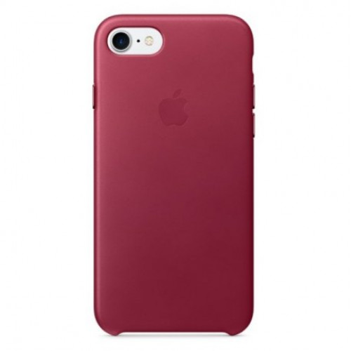 Купить Чехол Apple iPhone 7 Leather Case Berry (MPVG2)