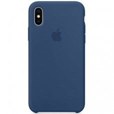Чехол Apple iPhone X Silicone Case Cobalt Blue (MQT42)