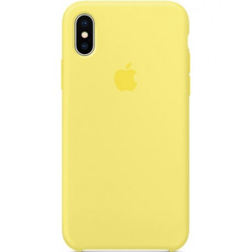 Купить Чехол Apple iPhone X Silicone Case Lemonade (MRG32)